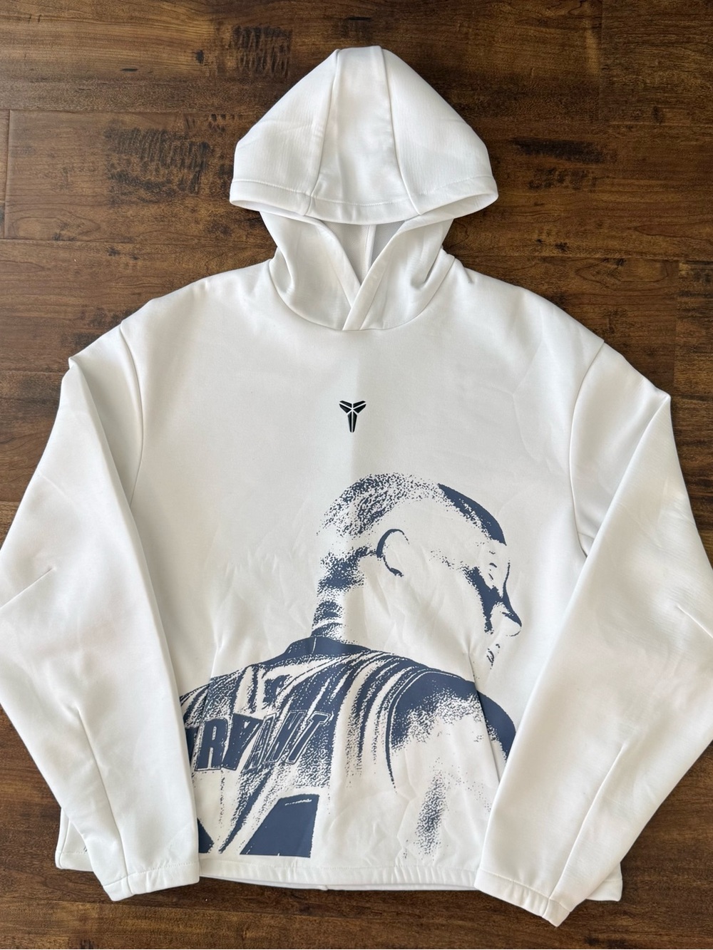Nike Dri-FIT Kobe Bryant Graphic Print Pullover Hoodie White Men’s S